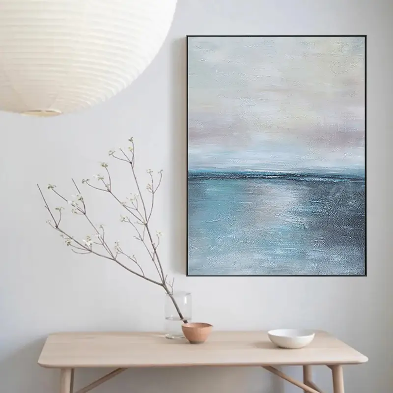 Modern Minimalist Abstract Watercolor - Style Oil Painting for Art Lovers #JJ 157