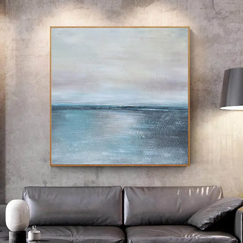 Modern Minimalist Abstract Watercolor - Style Oil Painting for Art Lovers #JJ 157
