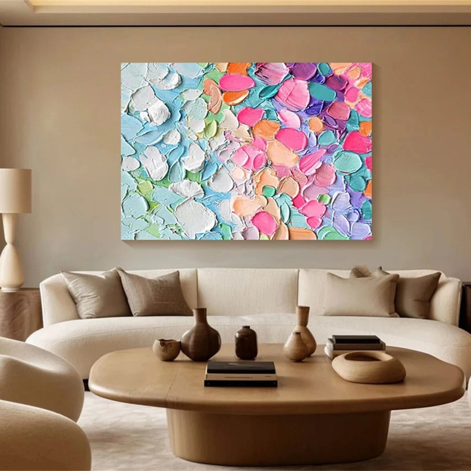 Horizontal Oil Painting Decor| Ocean Wave| Large Art #JJ 333