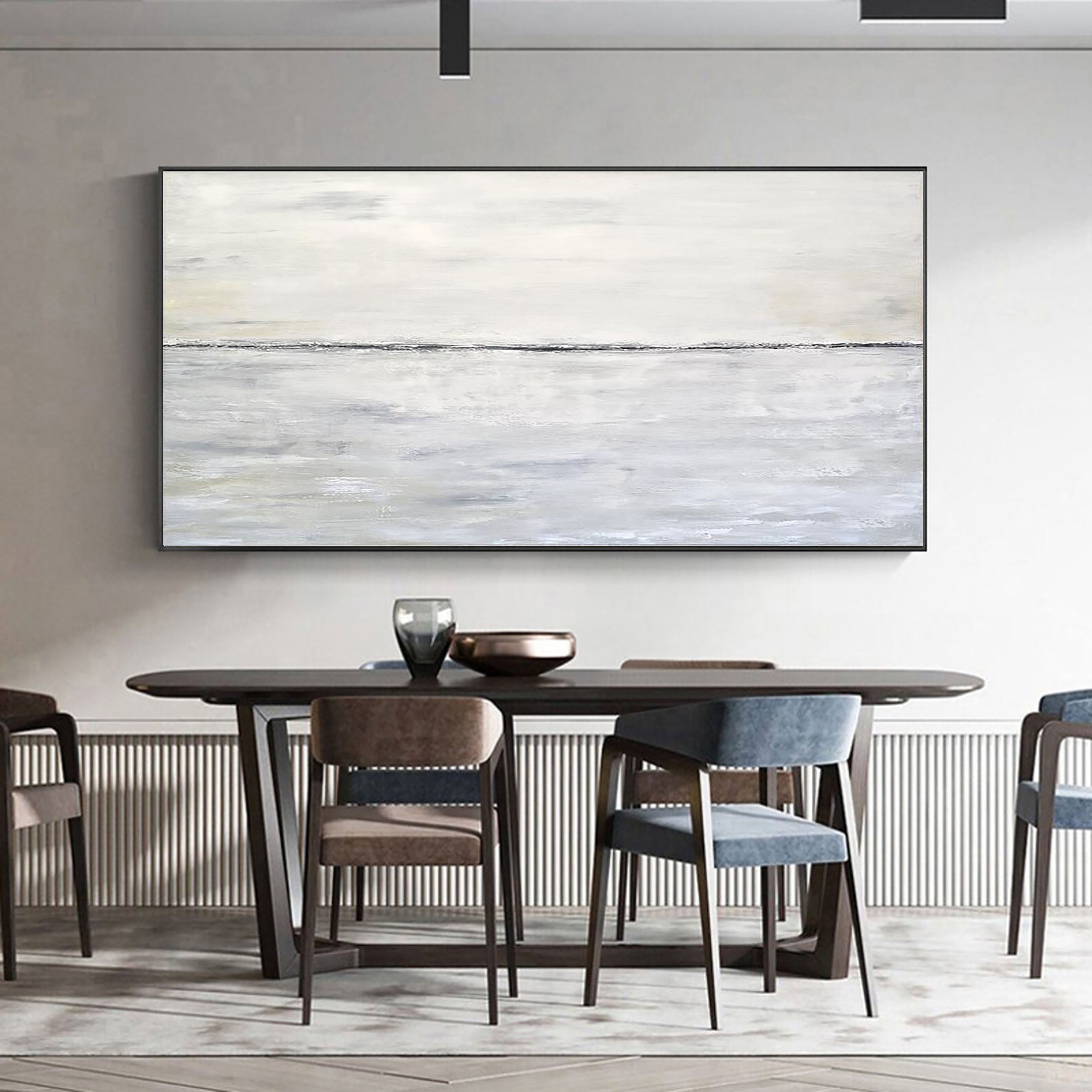 Handmade Sea Pictures Abstract Wall Art -Seascapes on Canvas #JJ 284