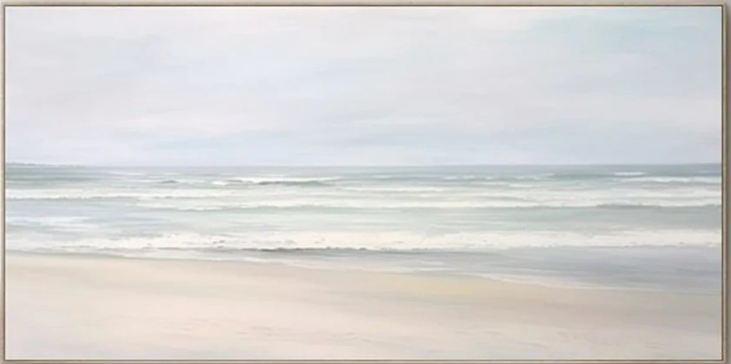 Modern Coastal Landscape - Handmade Seascape Wall Decor #TC 090