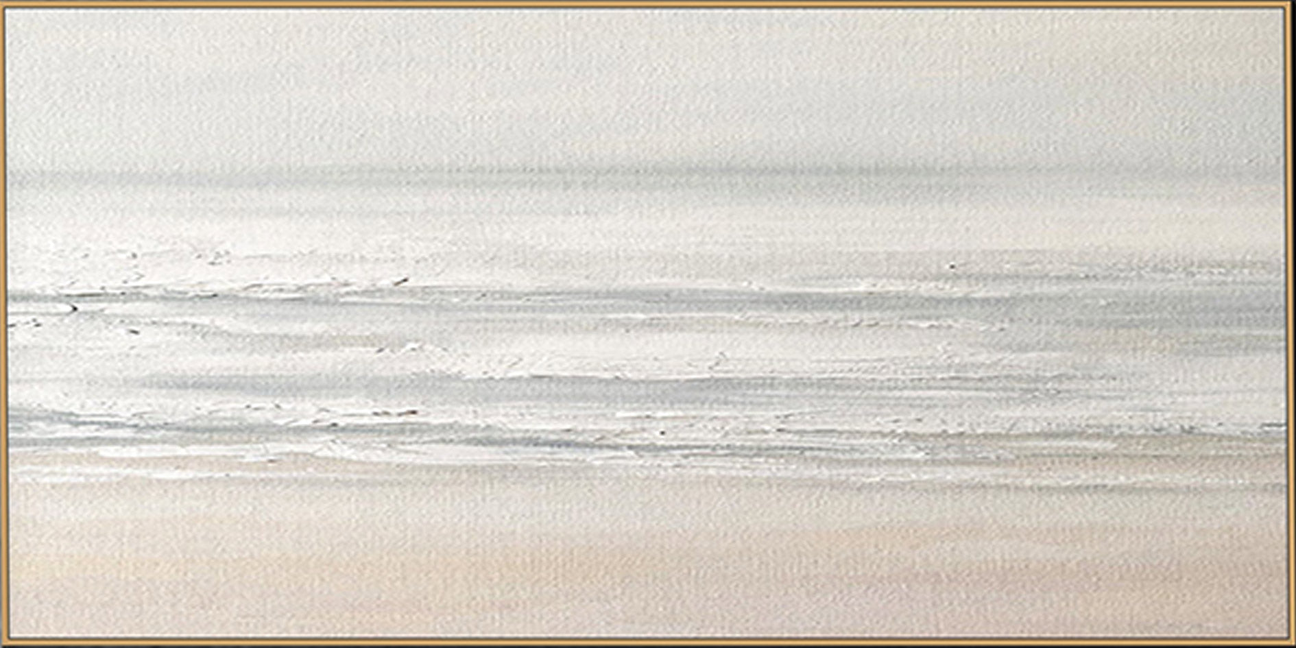 Textured Ocean Wave Painting | Original Coastal Landscape Canvas Art #TB 089