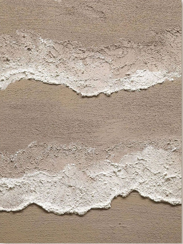 Minimalist Coastal Wall Art | Abstract Ocean Wave Painting #TC 227