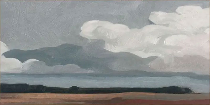 Modern Abstract Ocean Art – Textured Coastal Canvas for Living Room #JJ 274