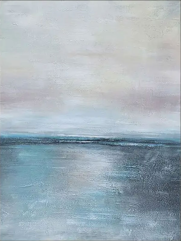 Modern Minimalist Abstract Watercolor - Style Oil Painting for Art Lovers #JJ 157