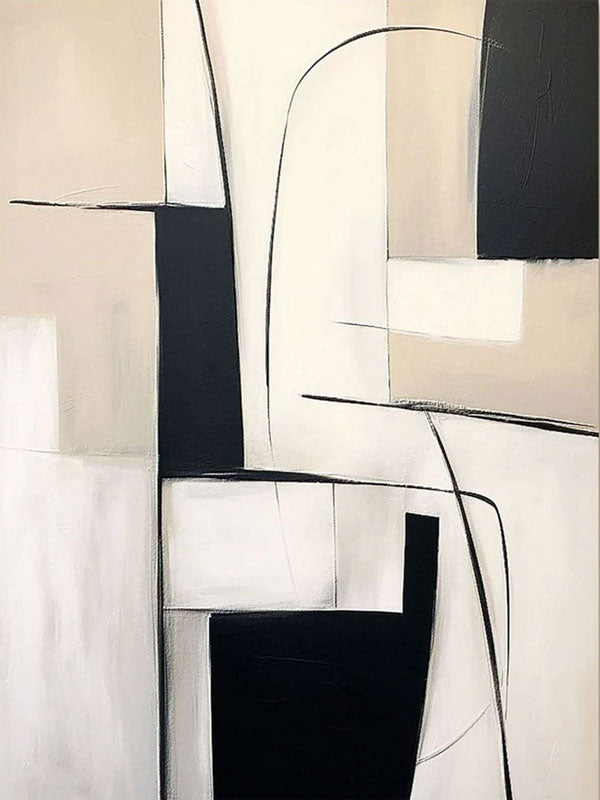 Abstract Geometric Canvas Wall Art for Home #TC 162