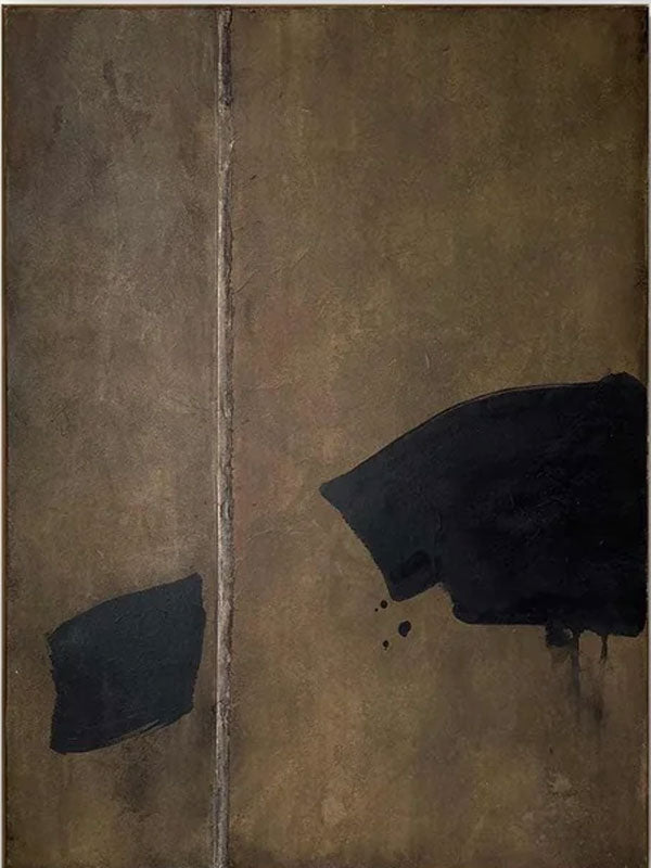 Hand-Painted Abstract canvas Art - Modern Oil Painting #JJ 011