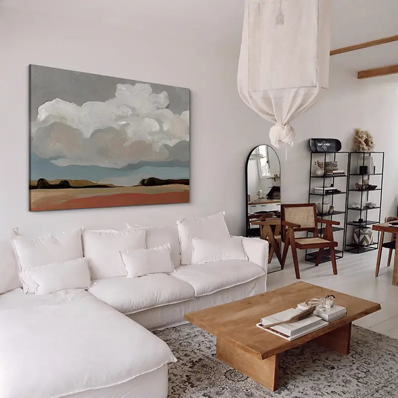 Coastal Landscape Art – Serene Beach & Seascape Canvas Prints #JJ 275