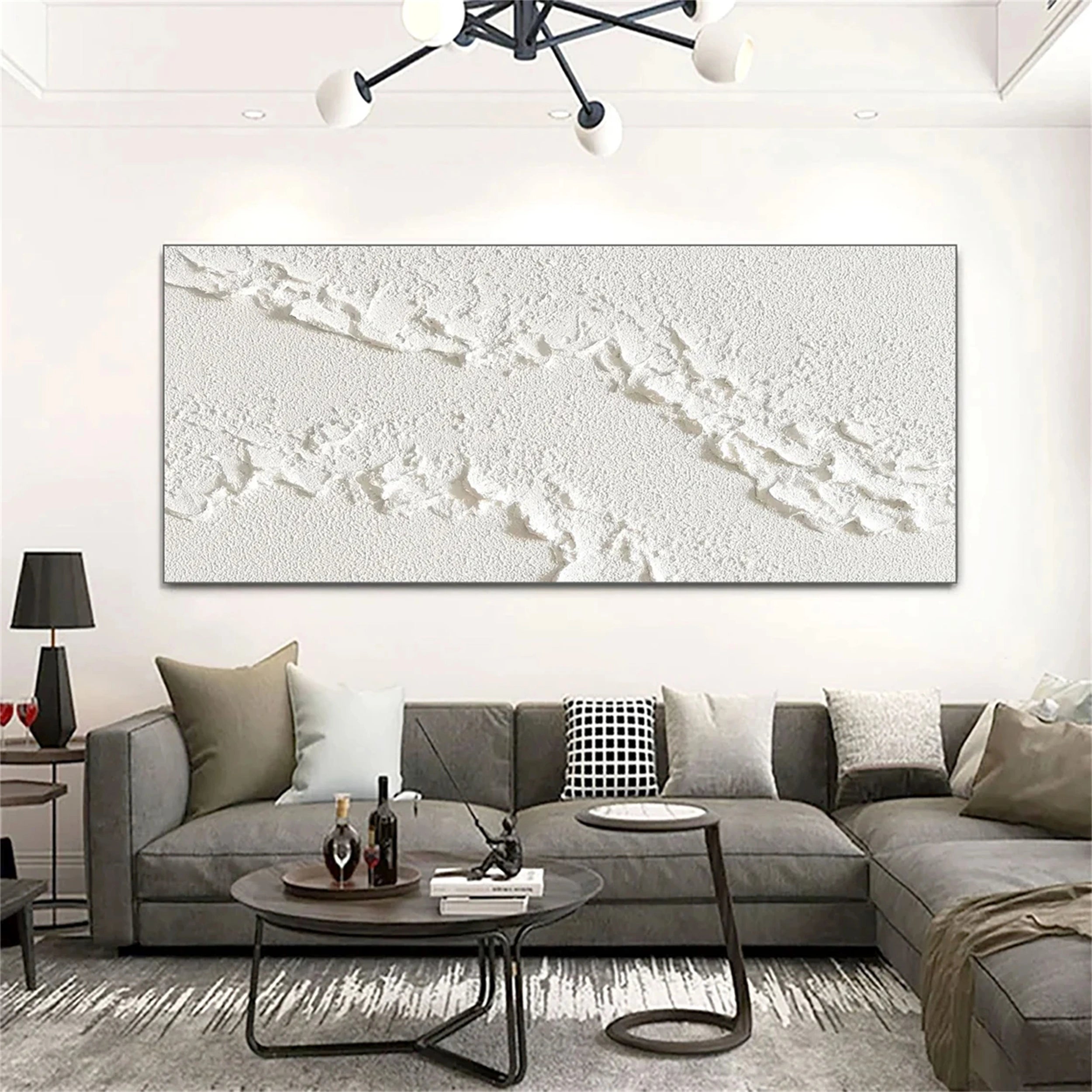 Large Modern Ocean Wall Art for Bedroom Decor #JJ 245