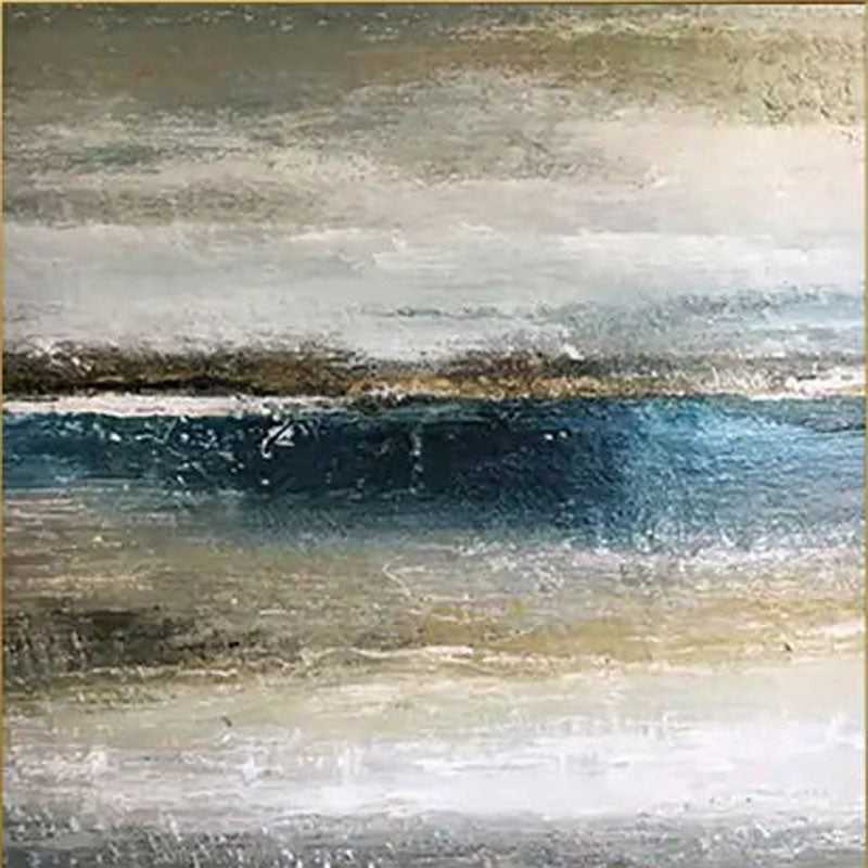 Abstract Horizon Painting – Modern Art for Living Room #JJ 285