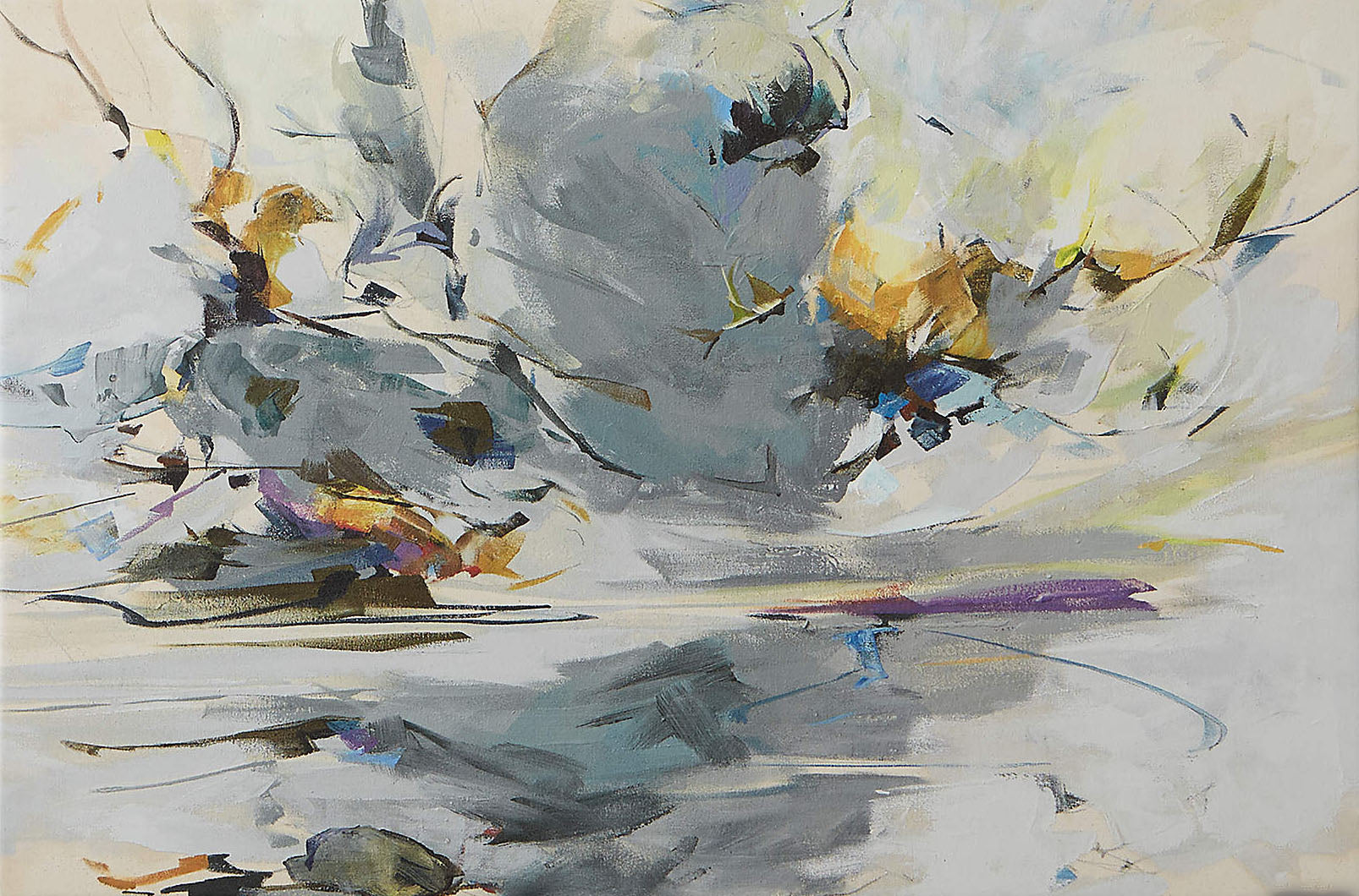 Colorful Abstract Painting for Contemporary Home #TC 130