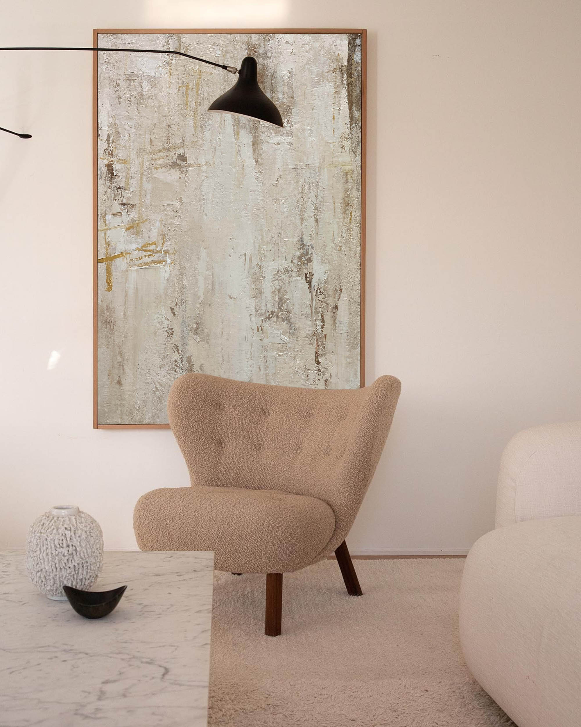 Wabi-Sabi Textured Art | Japandi Style Wall Decor #AA 288