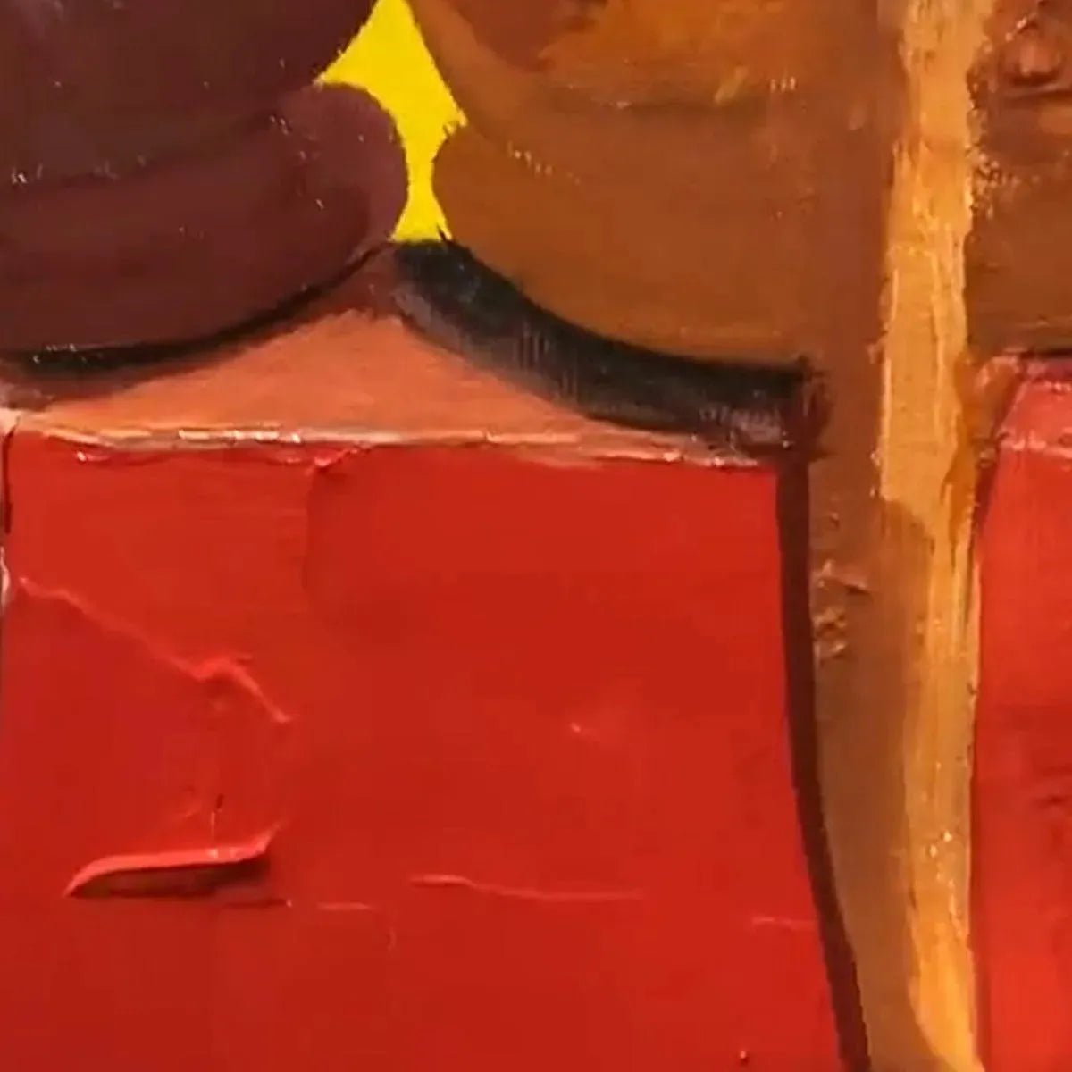 Colorful Cats Painting | Large Vibrant Animal Wall Art #ZZ 267