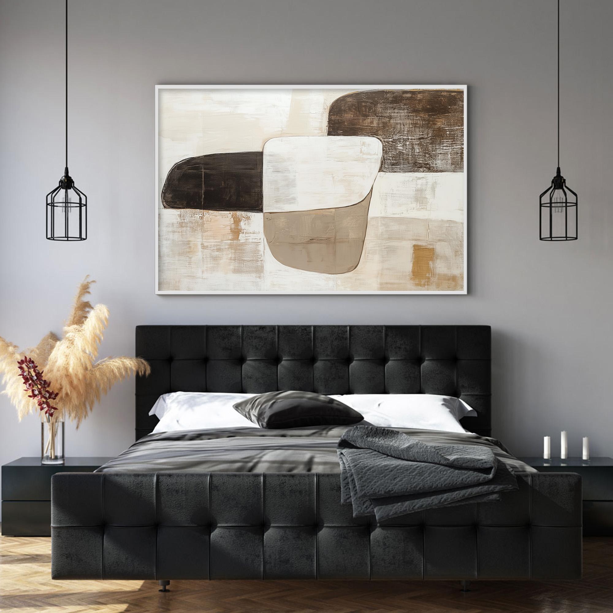 Wabi Sabi Wall Art | Neutral Textured Abstract Painting#AA 090