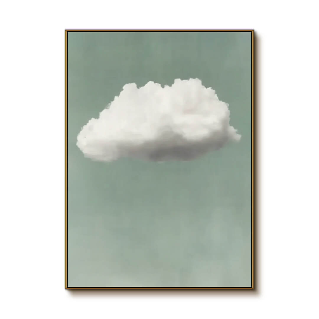 Minimalist Cloud Painting | Serene Sky Wall Art #AA 074