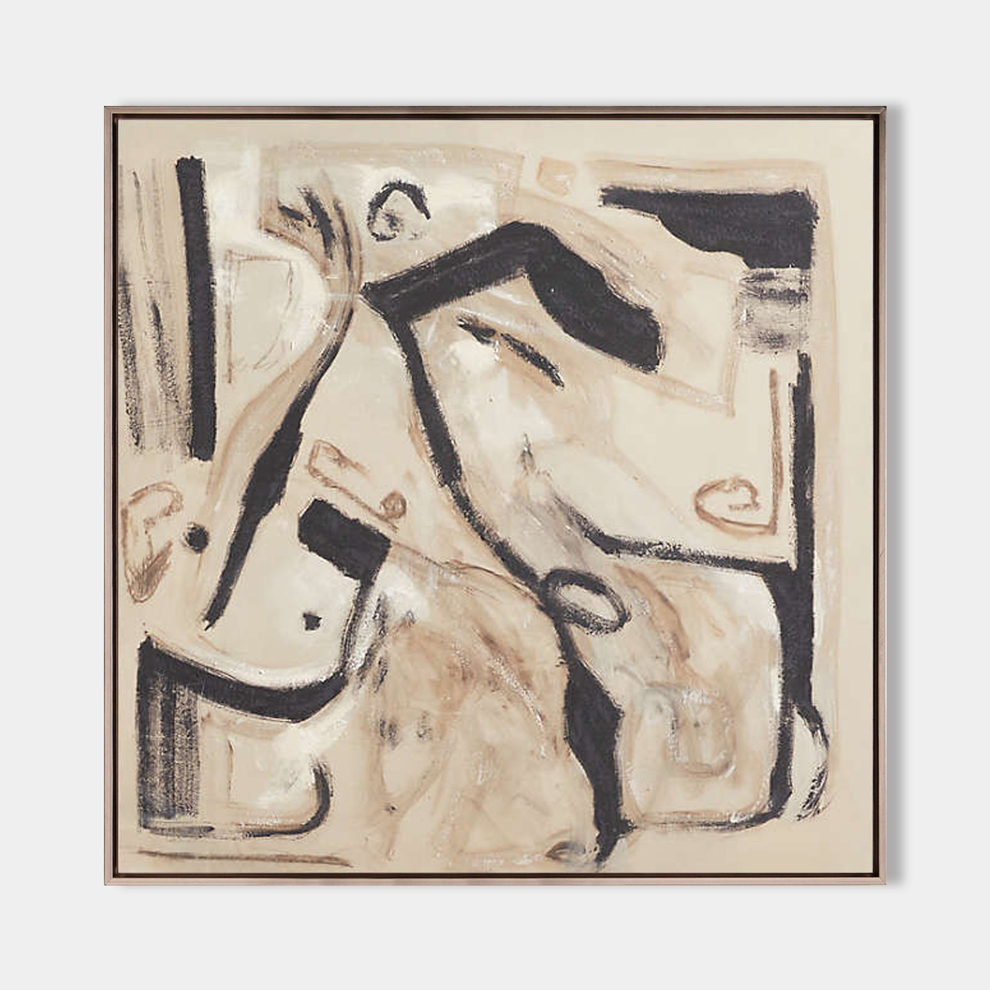 Contemporary Abstract Expressionist Art | Graffiti Style Line Painting #AA 399