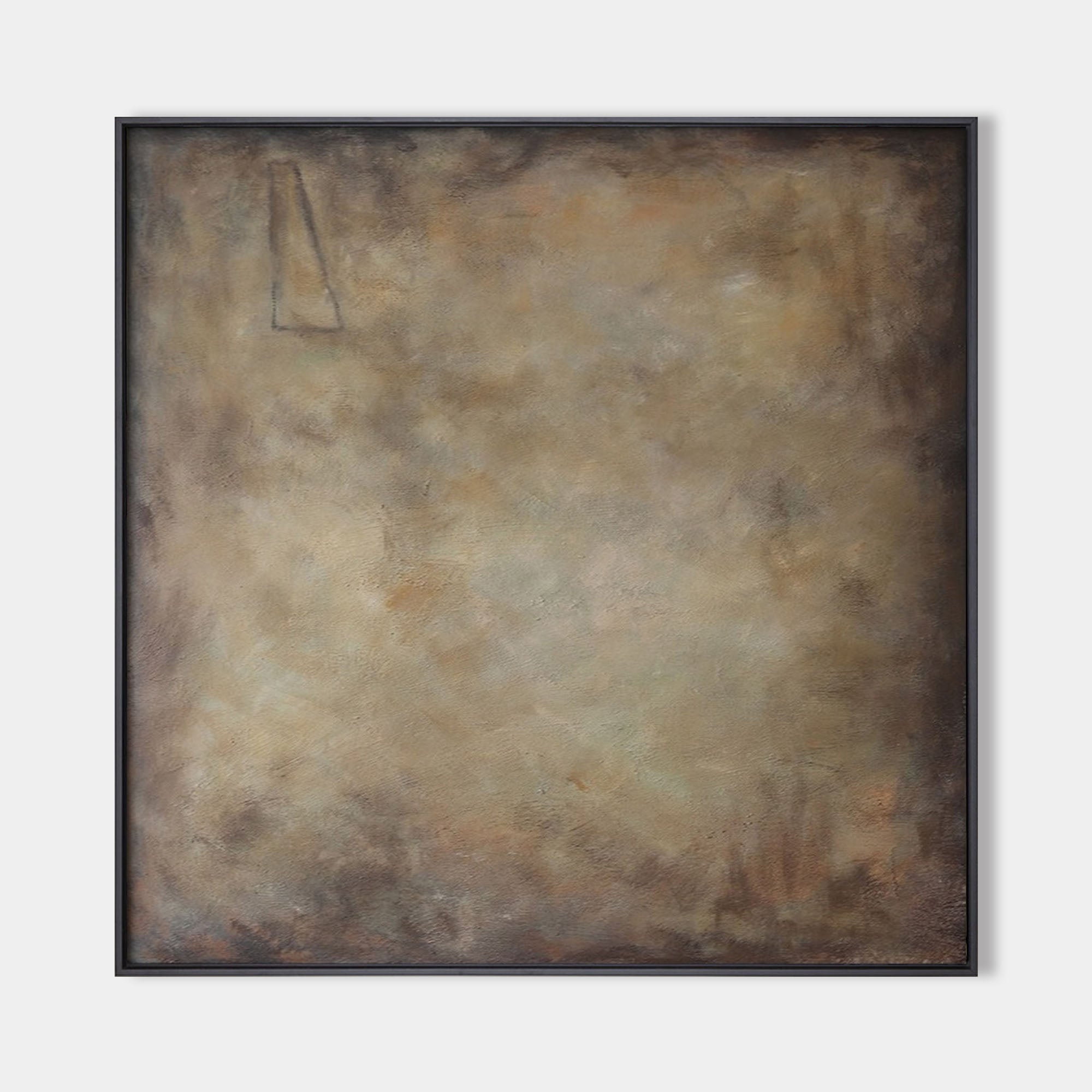 Moody Atmospheric Cloudscape Painting | Ethereal Abstract Print #AA 391
