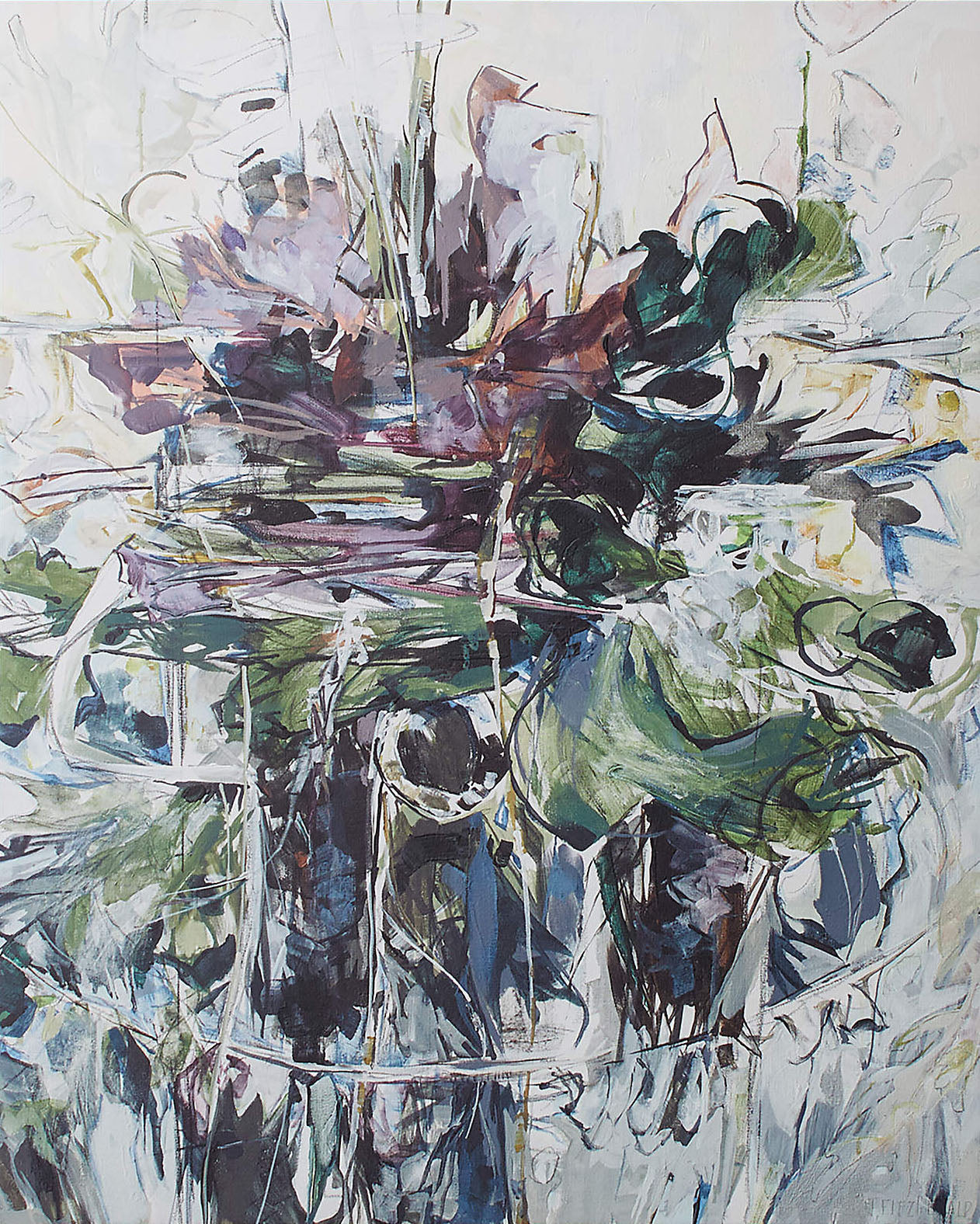 Colorful Textured Wall Art - Original Abstract Painting #TC 113