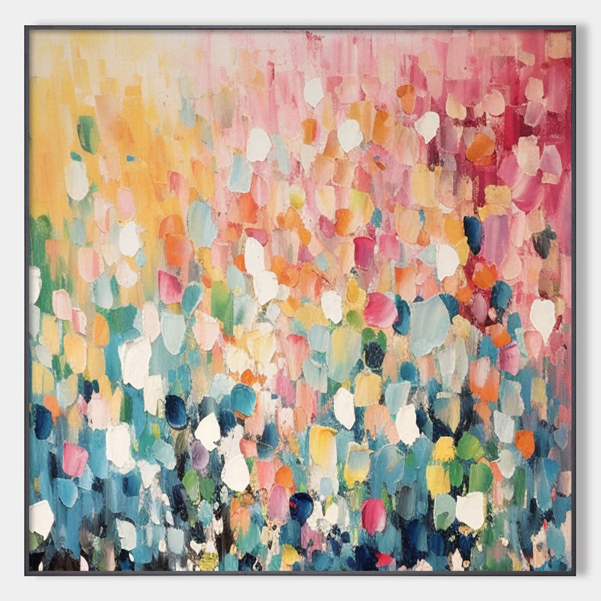 Abstract Confetti Painting | Playful & Colorful Wall Art #AA 179