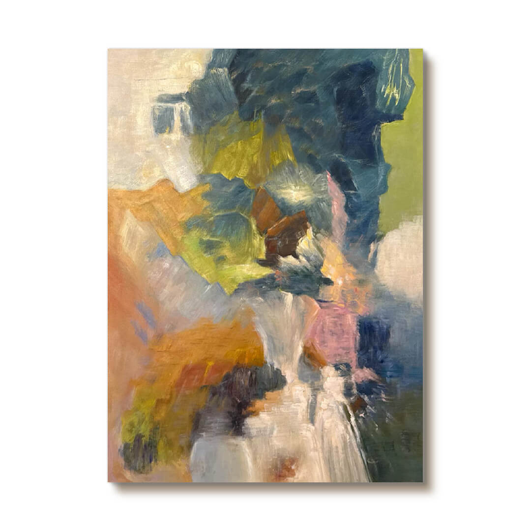 Large Colorful Abstract Painting | Modern Wall Art for Living Room #AA 020