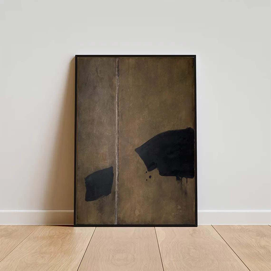 Hand-Painted Abstract canvas Art - Modern Oil Painting #JJ 011