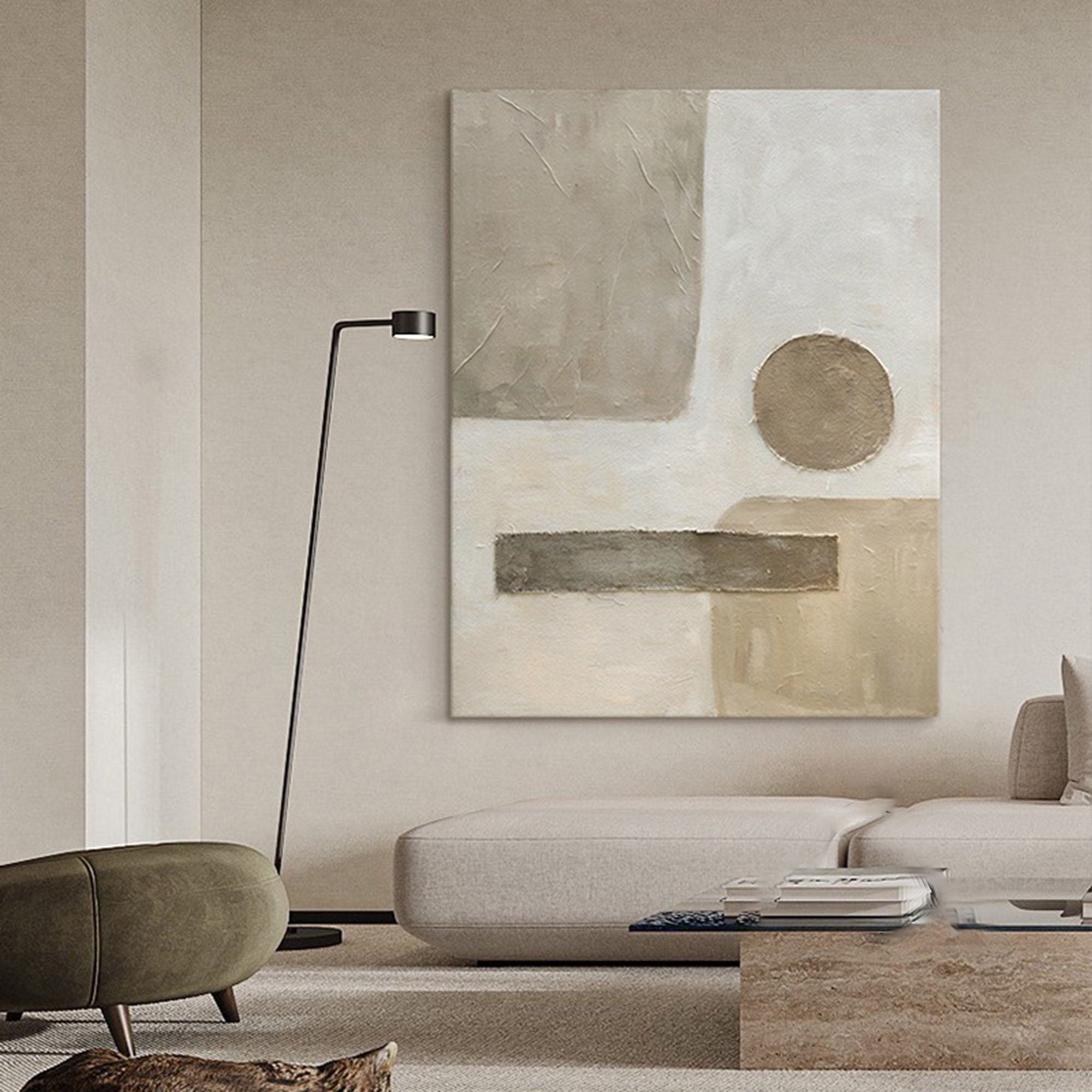 Abstract Geometric Art Wall Decor Painting #TB 015