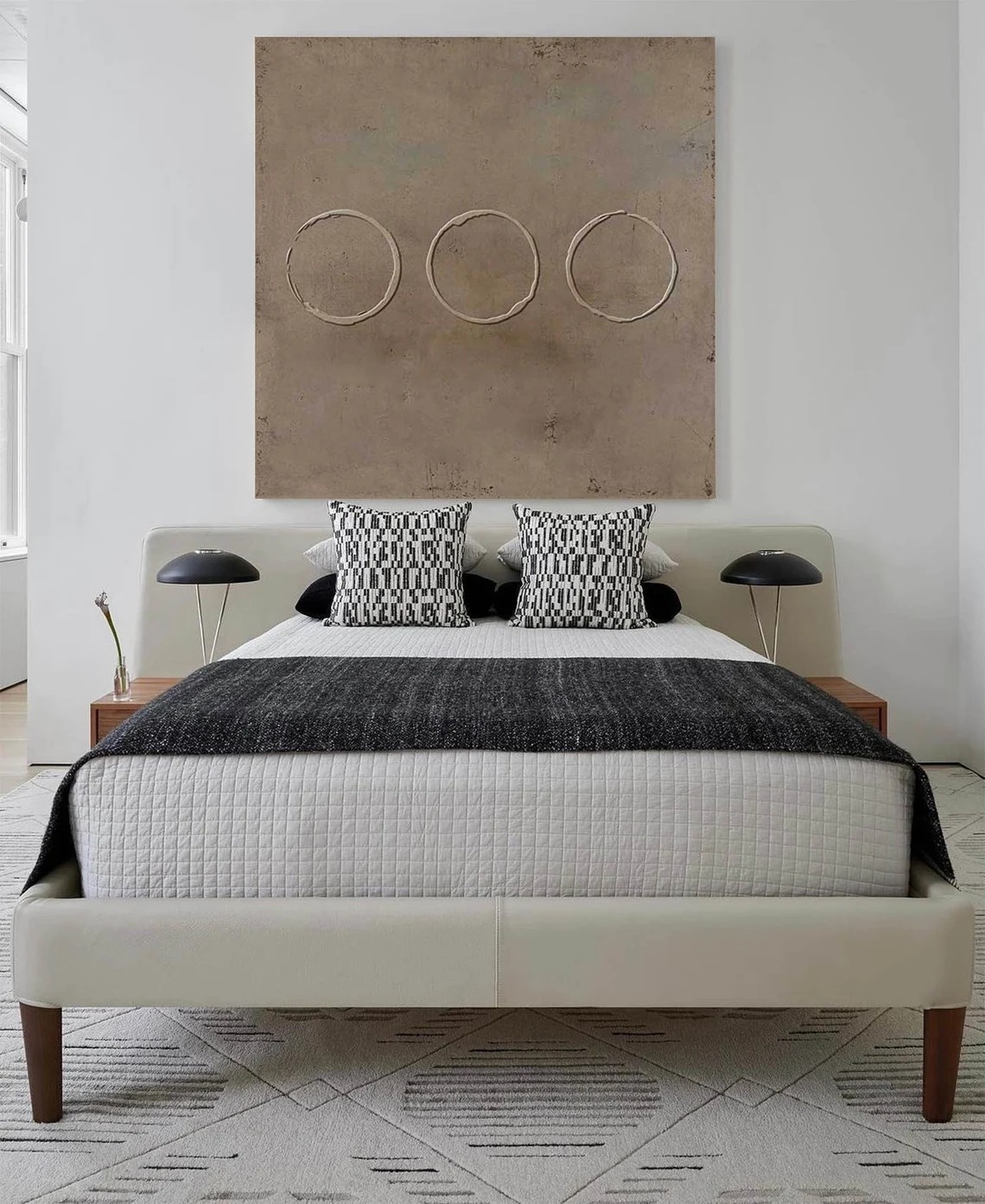 Large abstract oil painting for living room bedroom-Original art #JJ 018