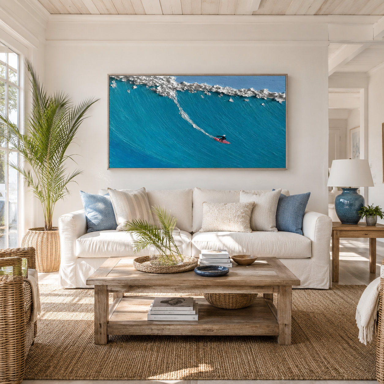 Wave of Freedom – Surfing Ocean Wall Art