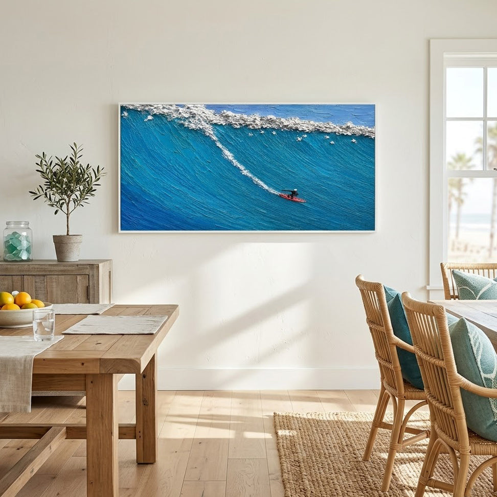 Wave of Freedom – Surfing Ocean Wall Art