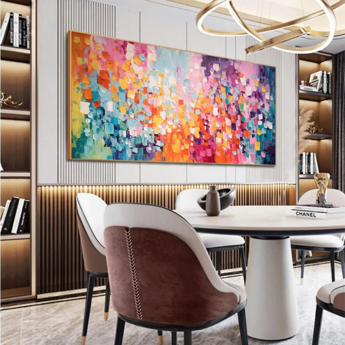 Colorful Handmade Canvas Wall Decor #TC 072