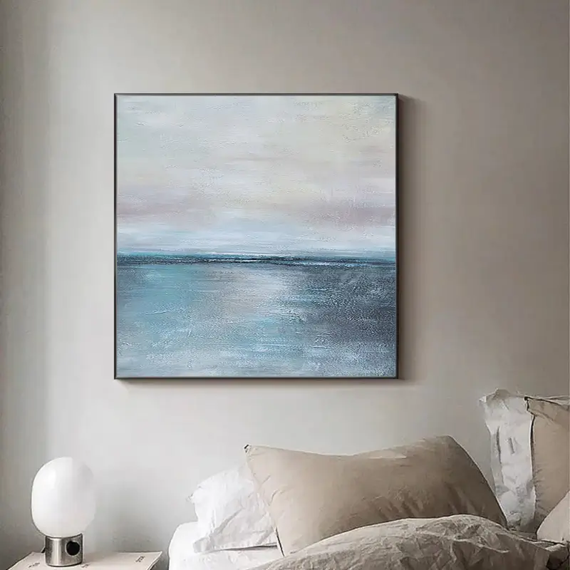 Modern Minimalist Abstract Watercolor - Style Oil Painting for Art Lovers #JJ 157