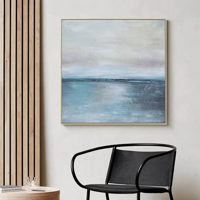 Modern Minimalist Abstract Watercolor - Style Oil Painting for Art Lovers #JJ 157