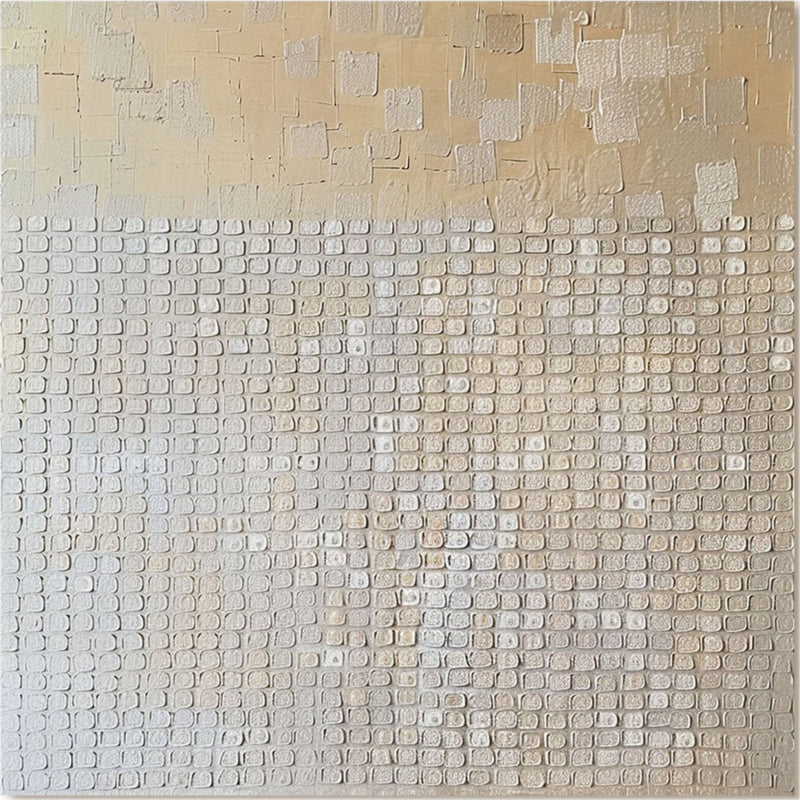 Wabi Sabi Wall Art | Oversized Minimalist Plaster Style Canvas #TC 239