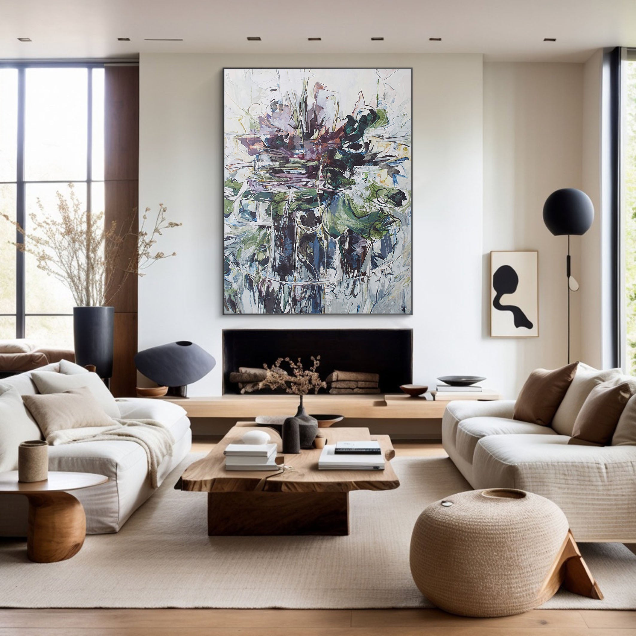 Colorful Textured Wall Art - Original Abstract Painting #TC 113