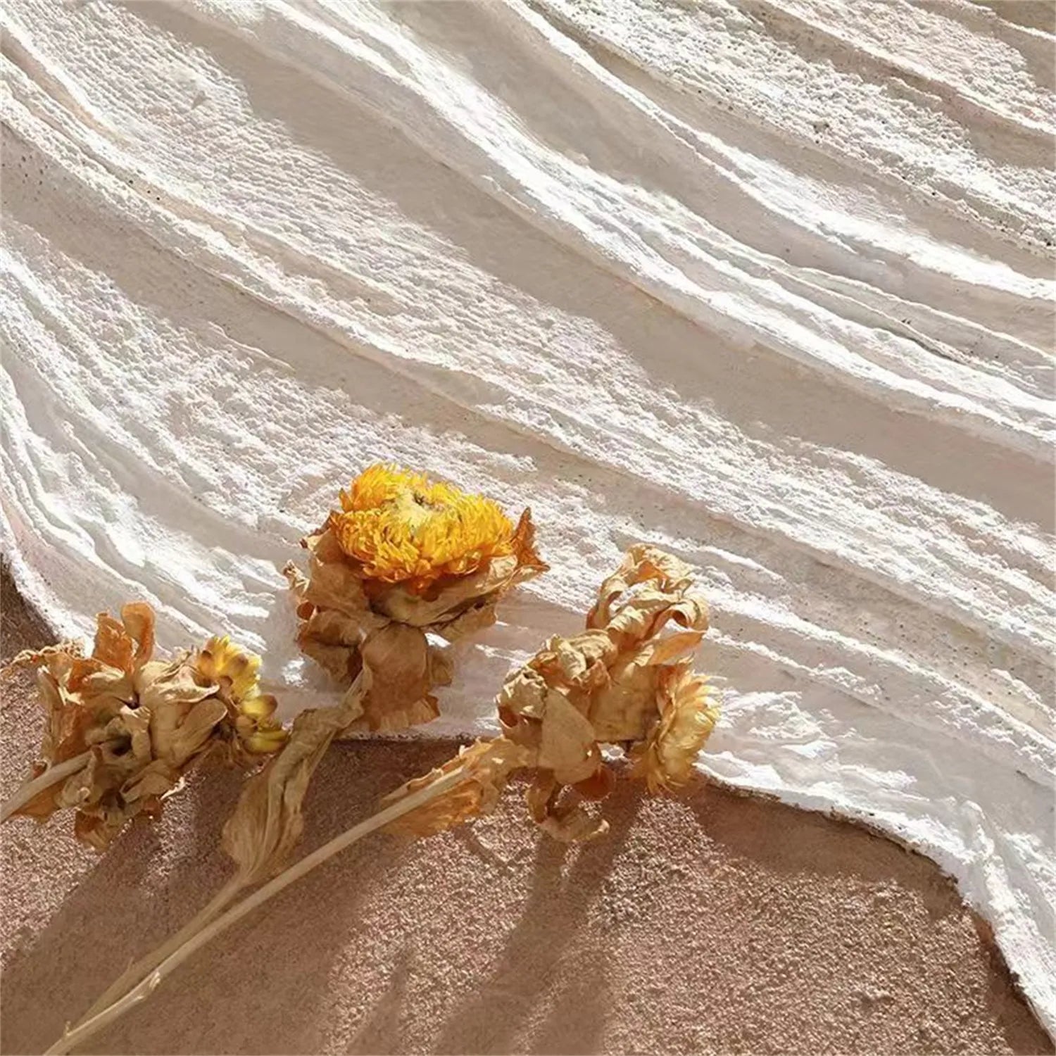 Serene Beige Coast Art - Textured Minimalist Wall Decor #JJ 198