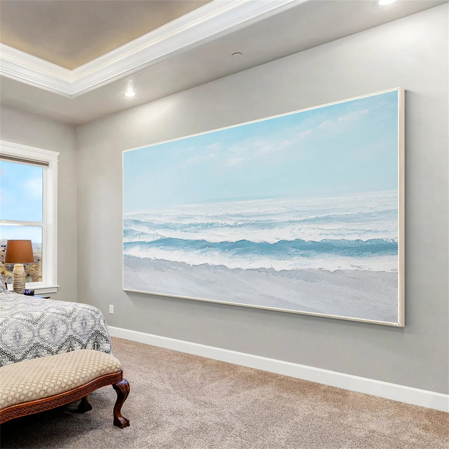 Large Wall Art for Living Room - Coastal Vibes #JJ 169