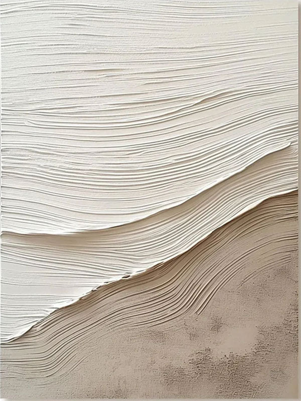 Tactile Neutral Wall Art – Earthy Textured Minimalism #JJ 143