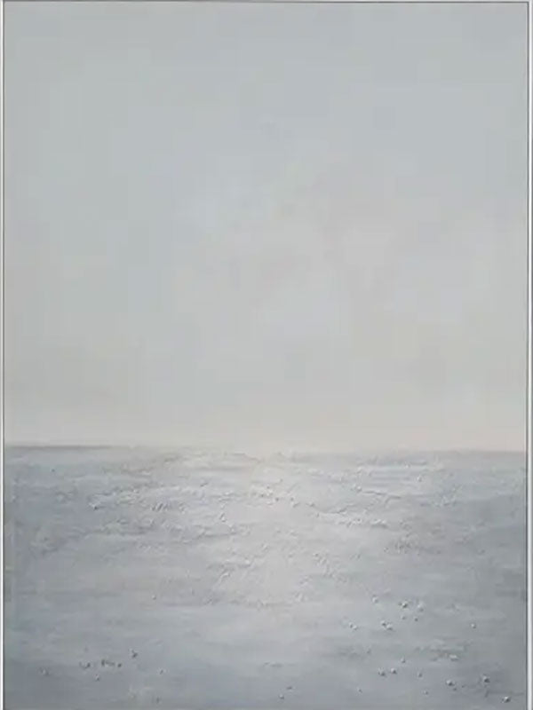 Coastal Calm Artwork | Modern Minimalist Painting for Room Decor #JJ 151