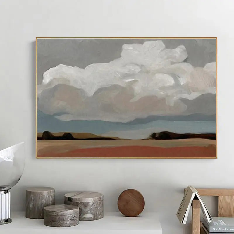 Coastal Landscape Art – Serene Beach & Seascape Canvas Prints #JJ 275