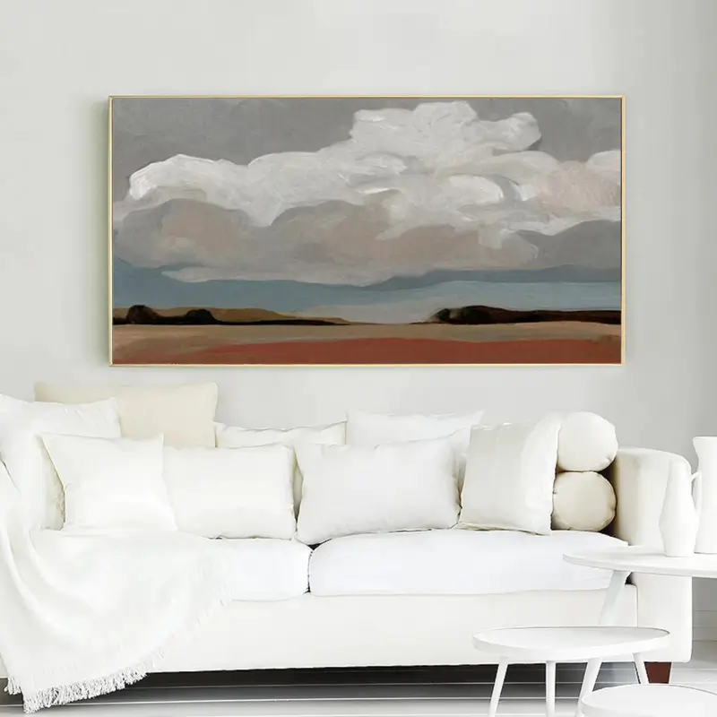 Coastal Landscape Art – Serene Beach & Seascape Canvas Prints #JJ 275