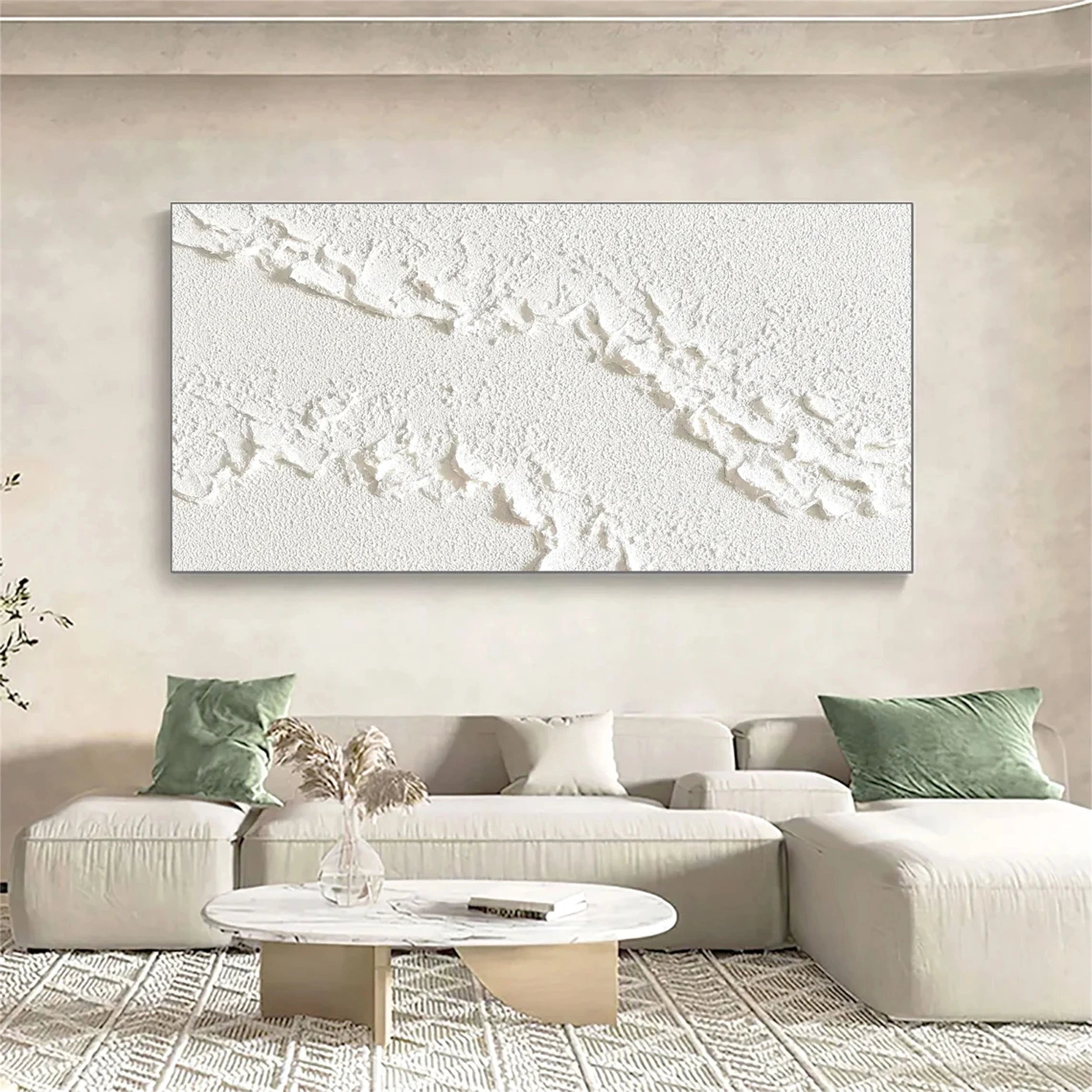 Large Modern Ocean Wall Art for Bedroom Decor #JJ 245