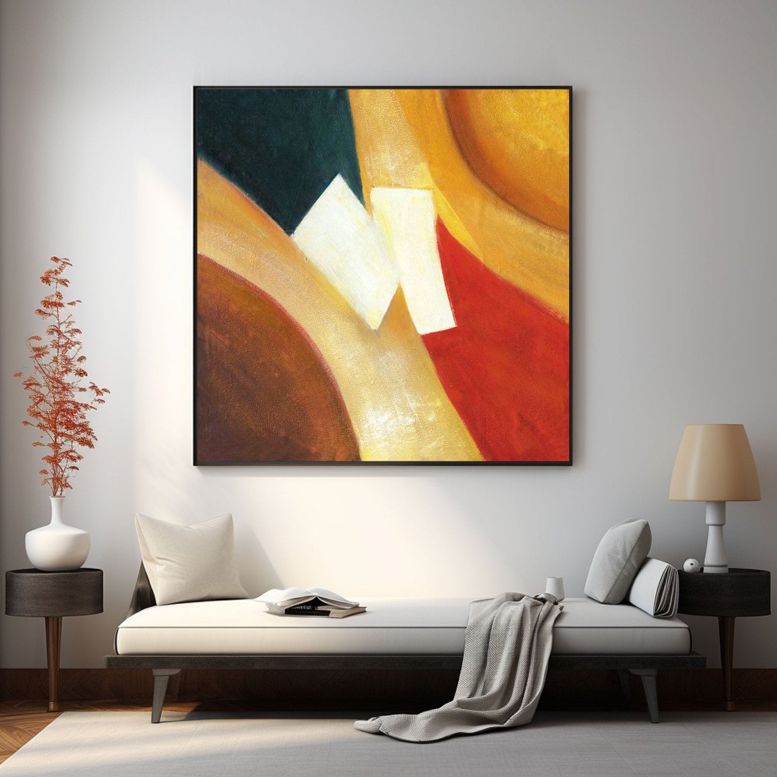 Colorful Geometric Abstract Painting for Sale #TC 199