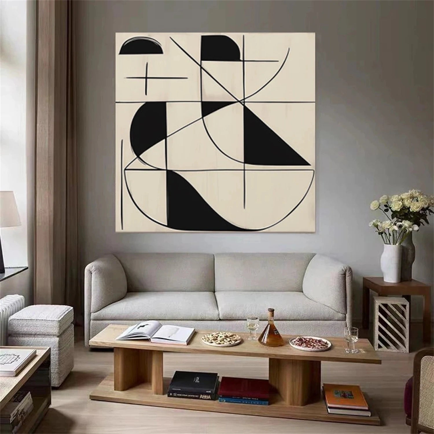 Handcrafted Contemporary Abstract | Modern Wall Decor #TB 093