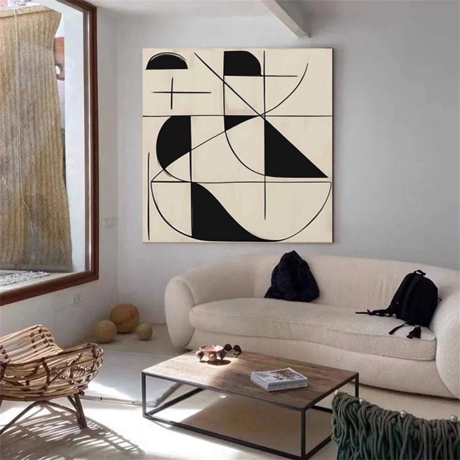 Handcrafted Contemporary Abstract | Modern Wall Decor #TB 093