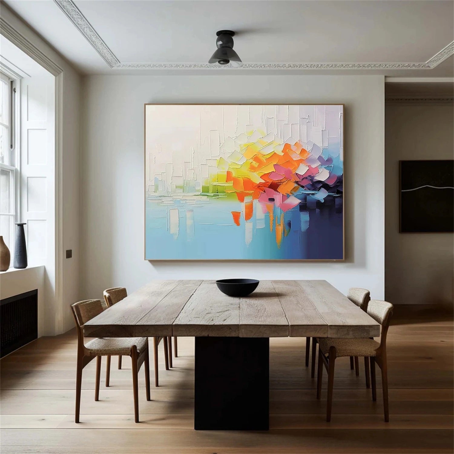 Original Abstract Painting | Impasto Color Reflection #TB 099