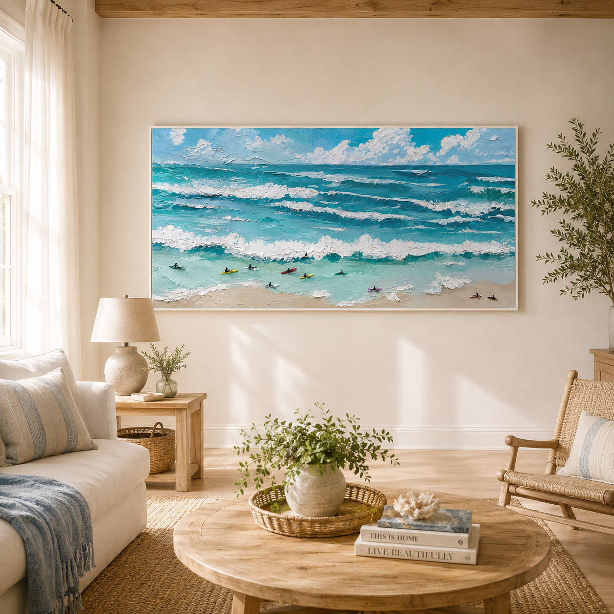 Coastal Drift – Beach House Wall Art
