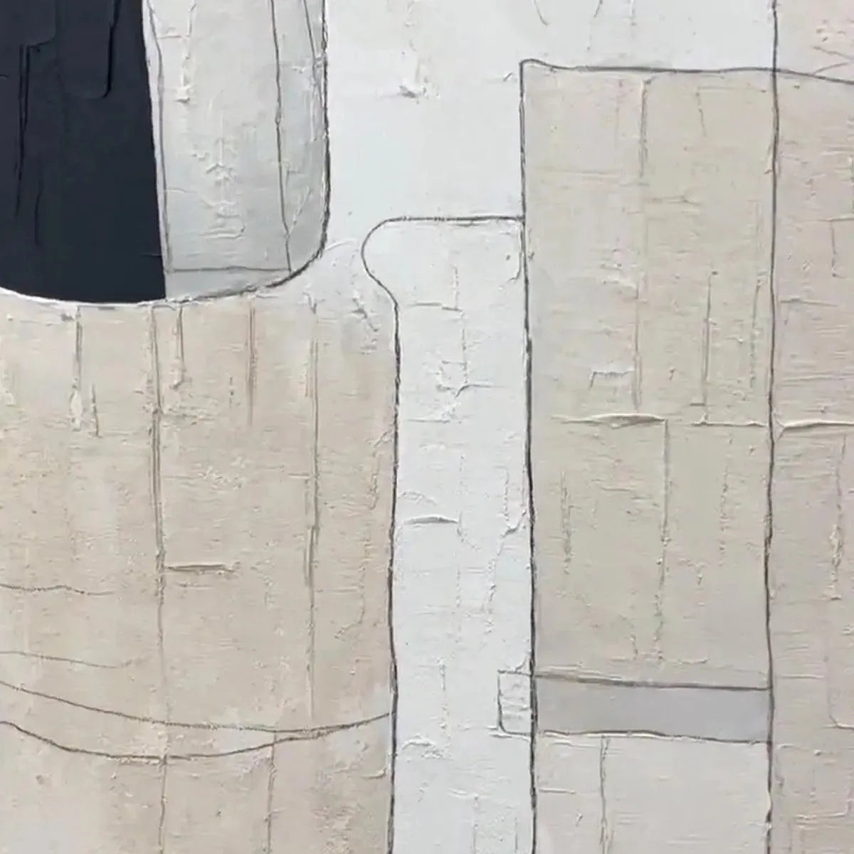 Abstract Architectural Painting | Modern Cityscape Art #AA 214