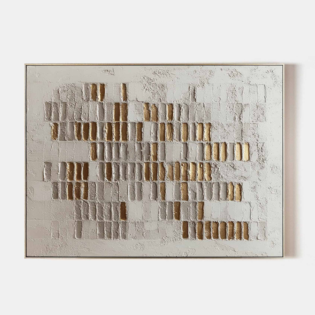 Earthen Rhythm – Textured Plaster Wall Art for Organic Modern Interiors