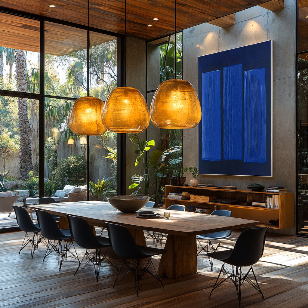 Serene Blue Wall Art | Large Calming Abstract for Modern Decor #ZZ 229