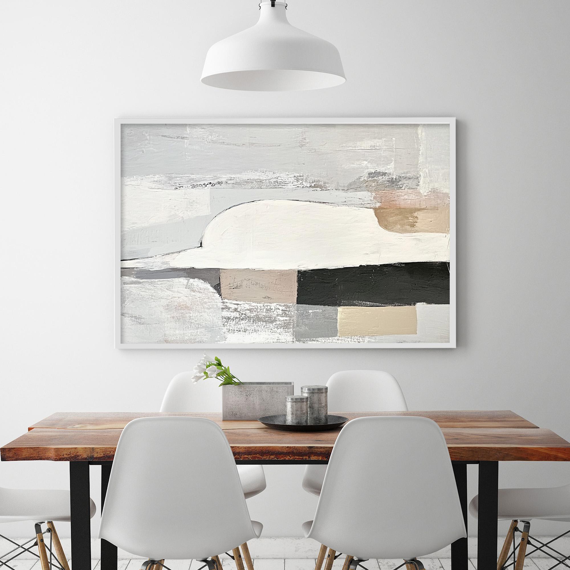 Wabi Sabi Wall Art | Neutral Textured Abstract Painting #AA 215